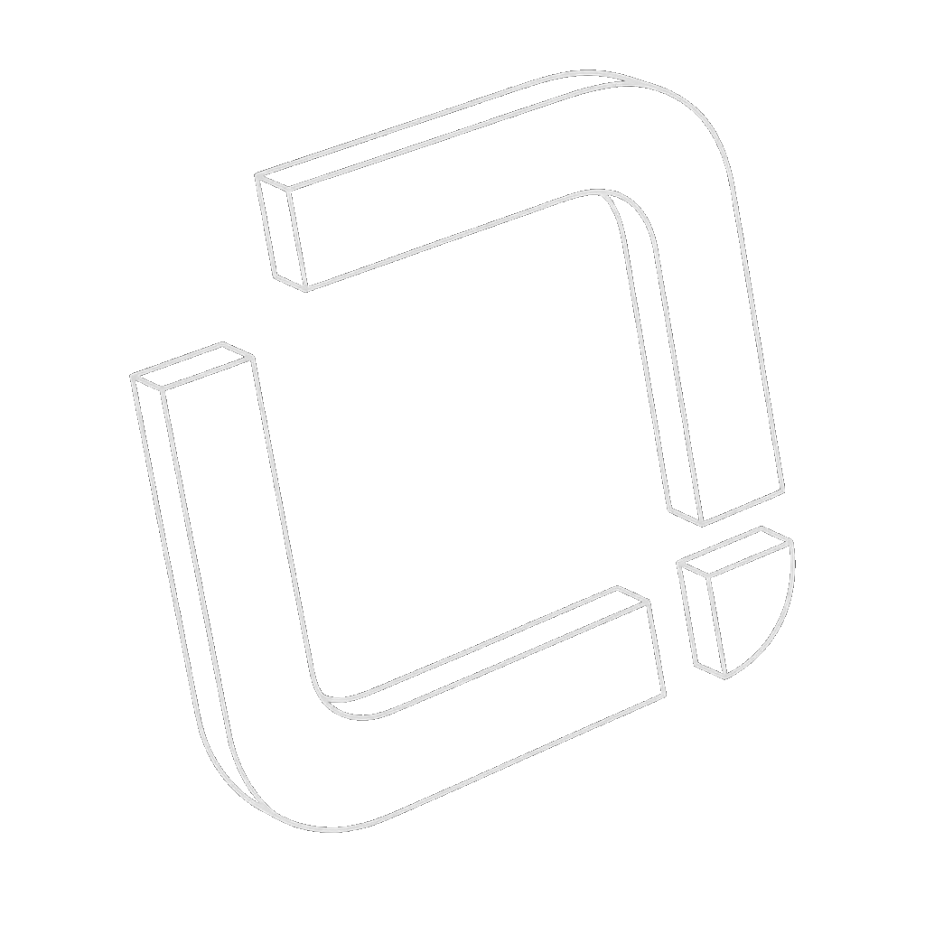 Logo Drehtrahmen rechts weiß