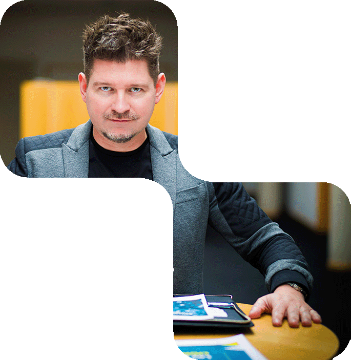 Matthias in der Schraube