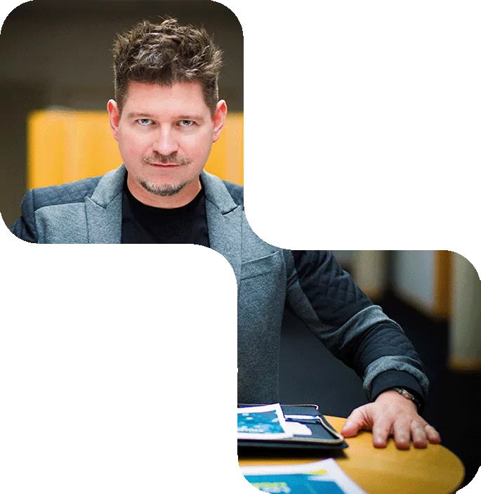 Matthias in der Schraube